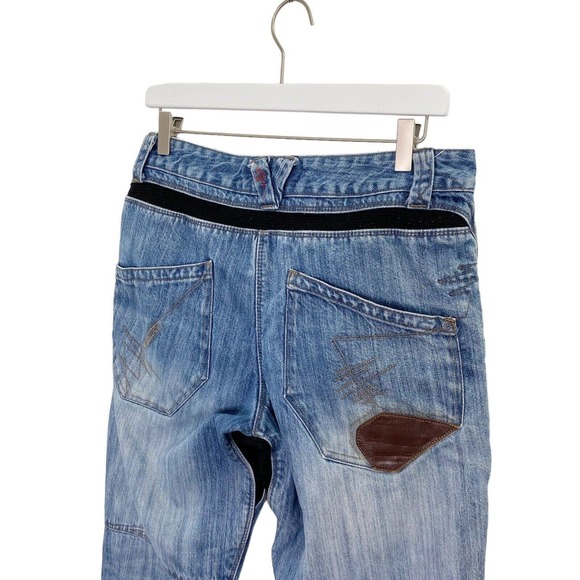 Shift made with Kevlar Reinforce Denim Mens 32 Motorcycle Jeans - Picture 4 of 16